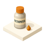 Клеи и растворители